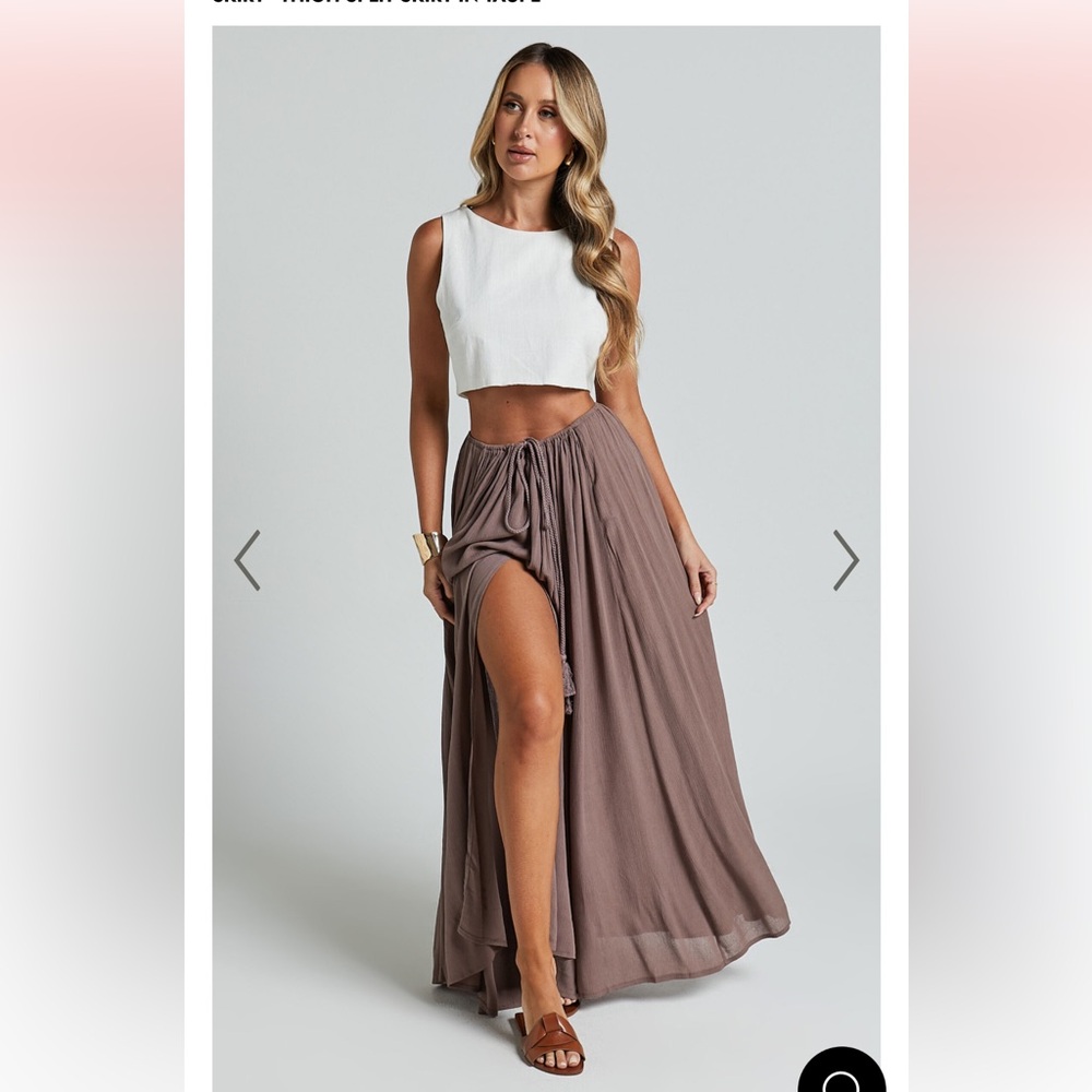 NWT Showpo under the twilight maxi skirt